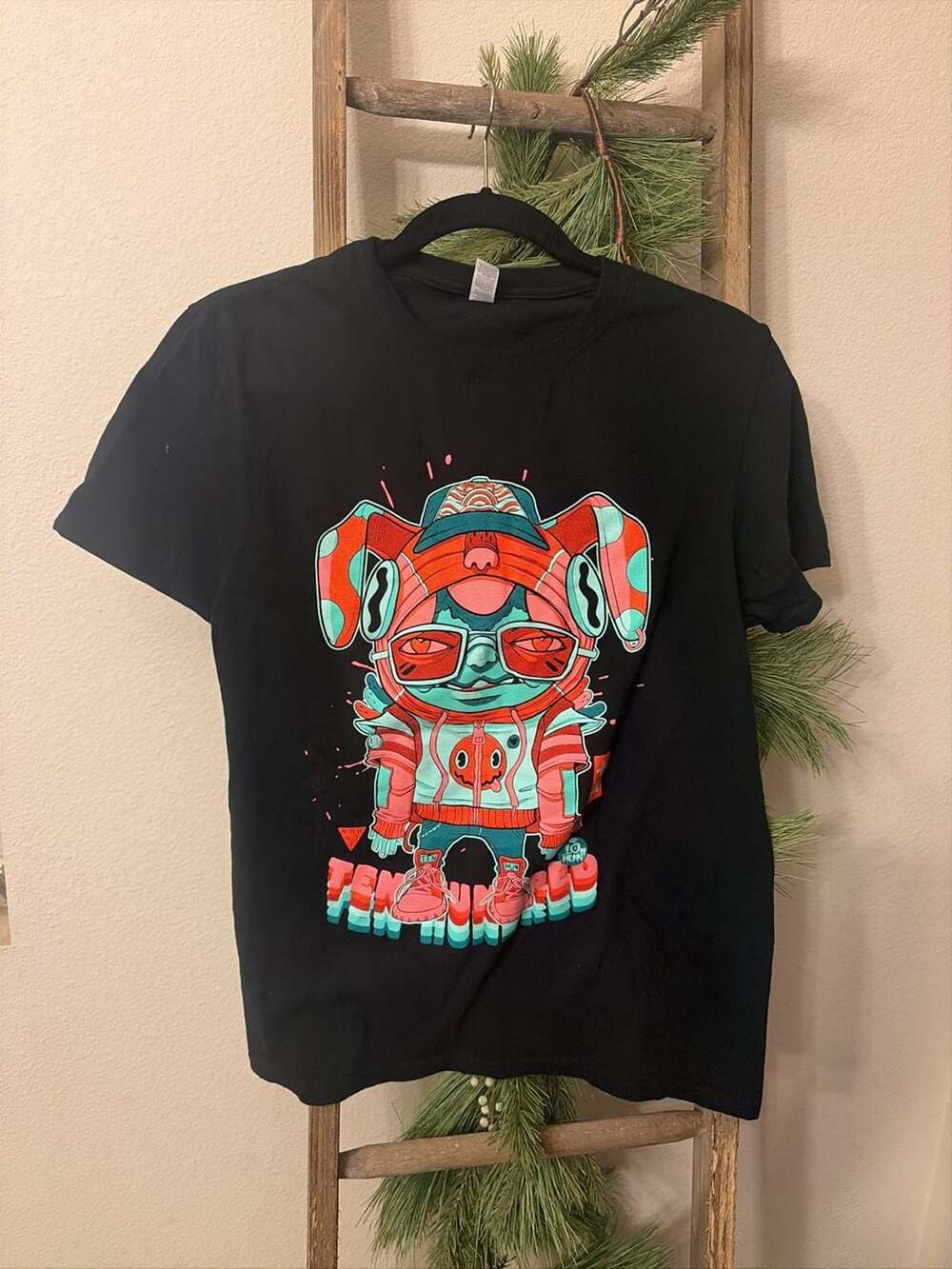 Ten.Hundred Graphic T-Shirt Black Size Small